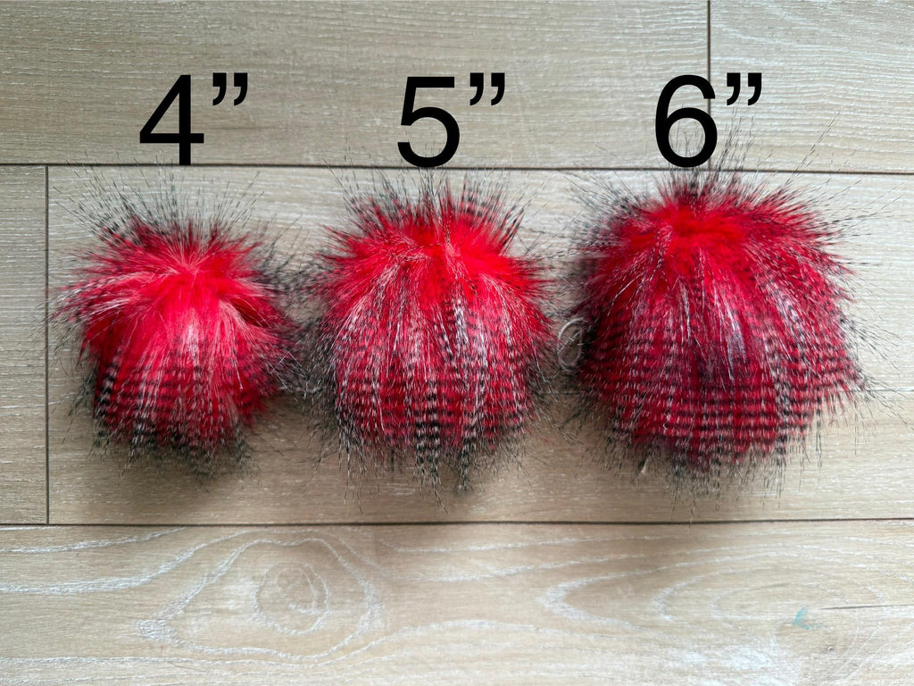 Red Pheasant Pom