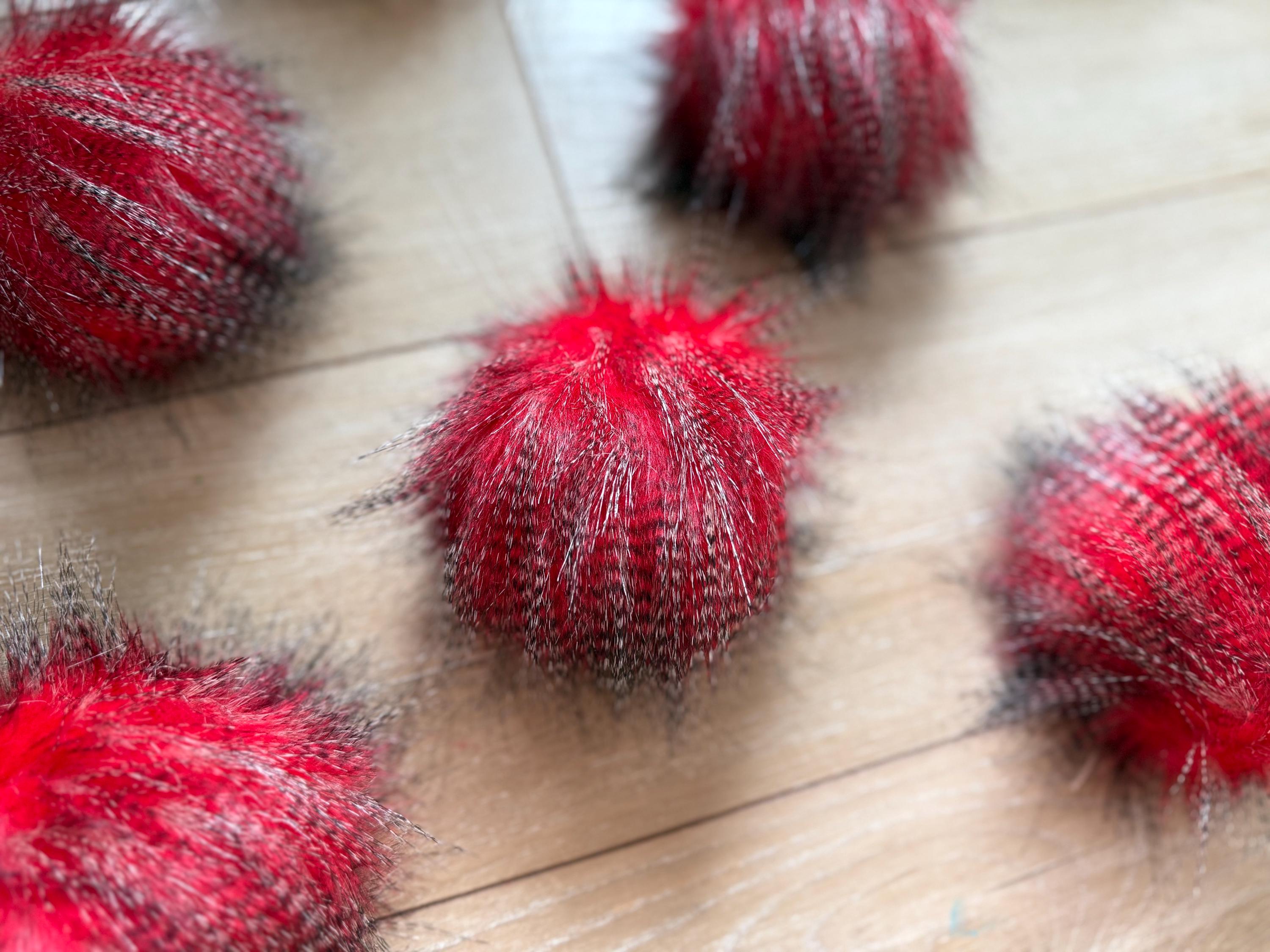 Red Pheasant Pom