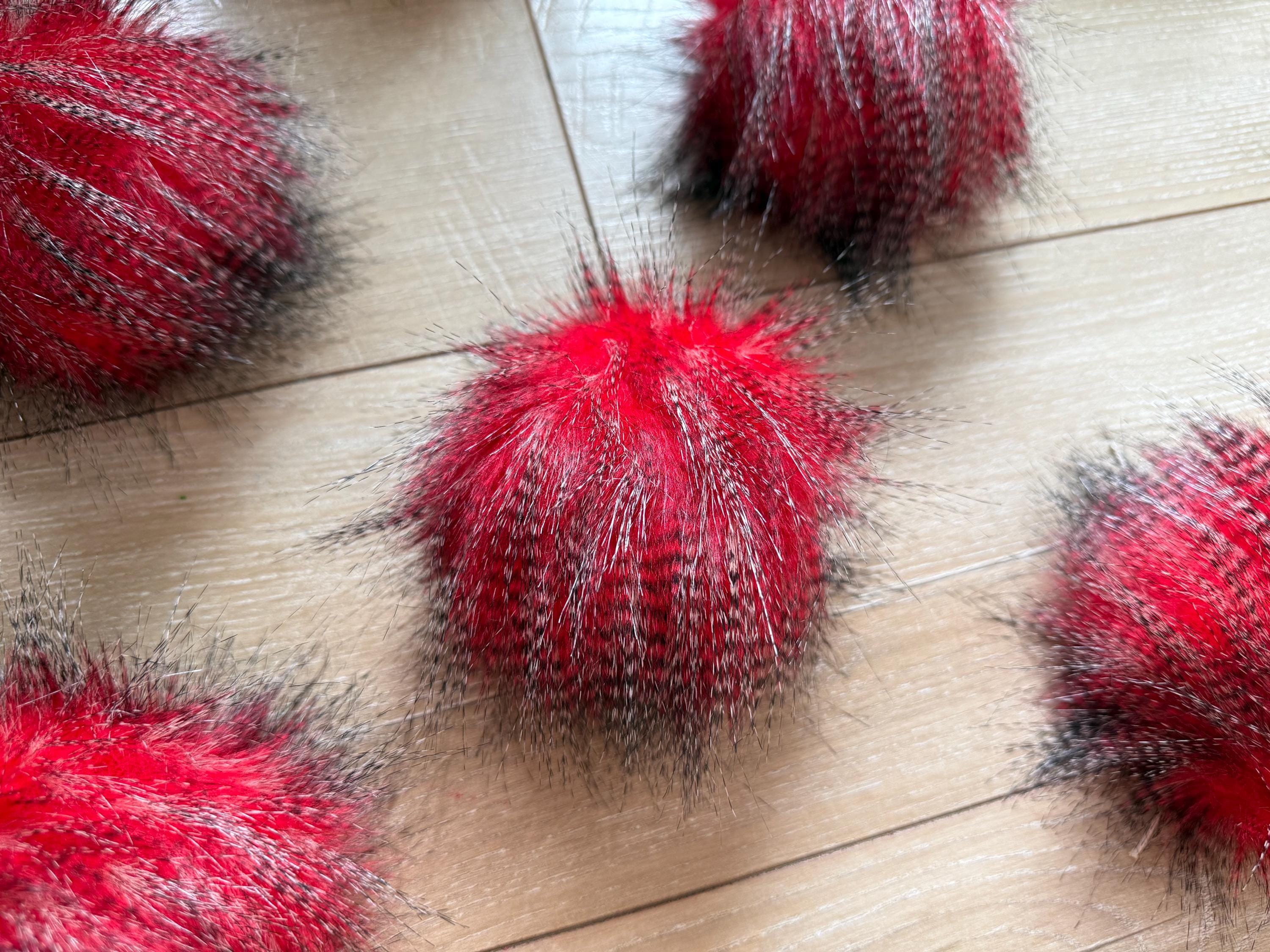Red Pheasant Pom