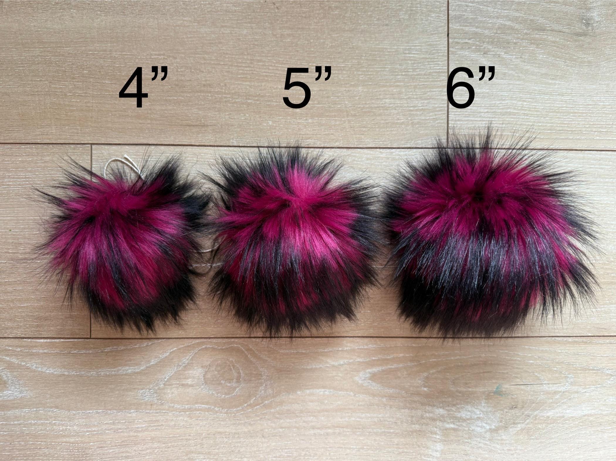 Miranda husky Faux fur Pom Pom