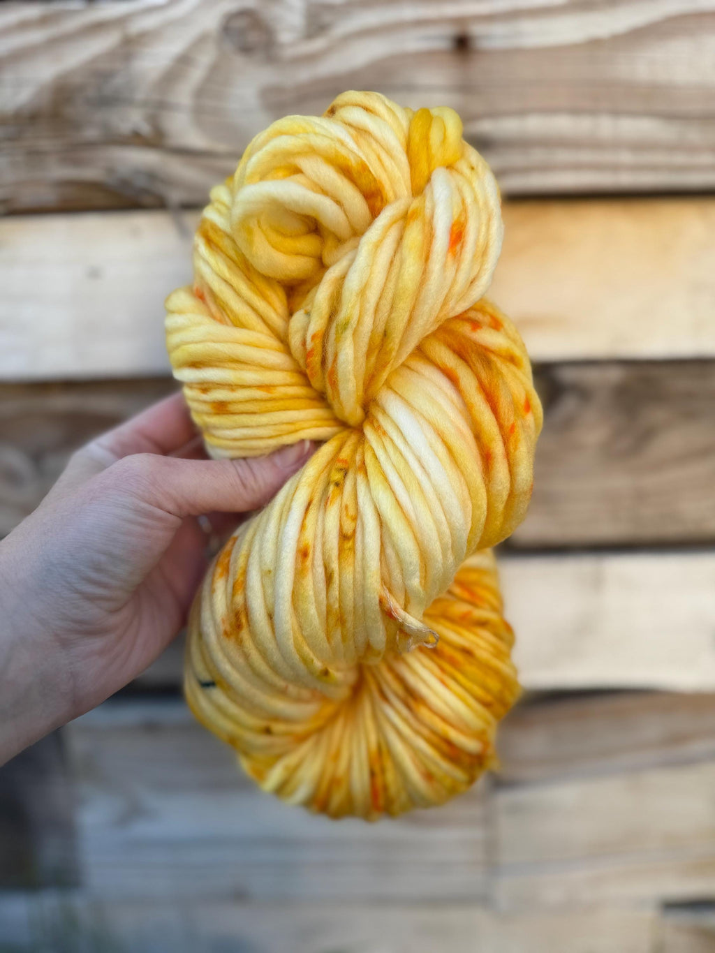Pollen Hand dyed super bulky merino wool