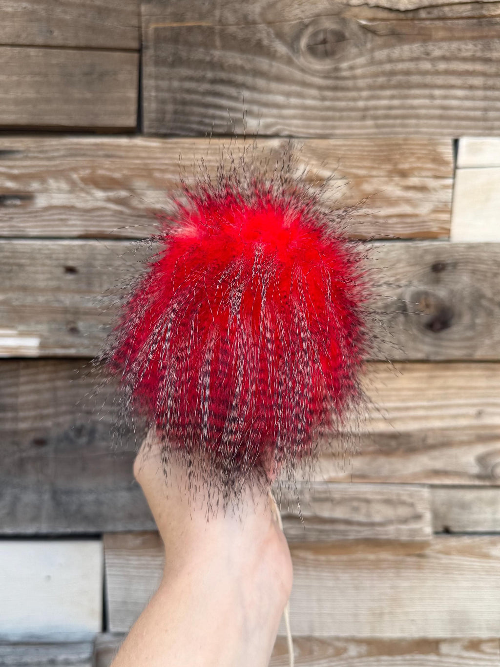 Red Pheasant Pom