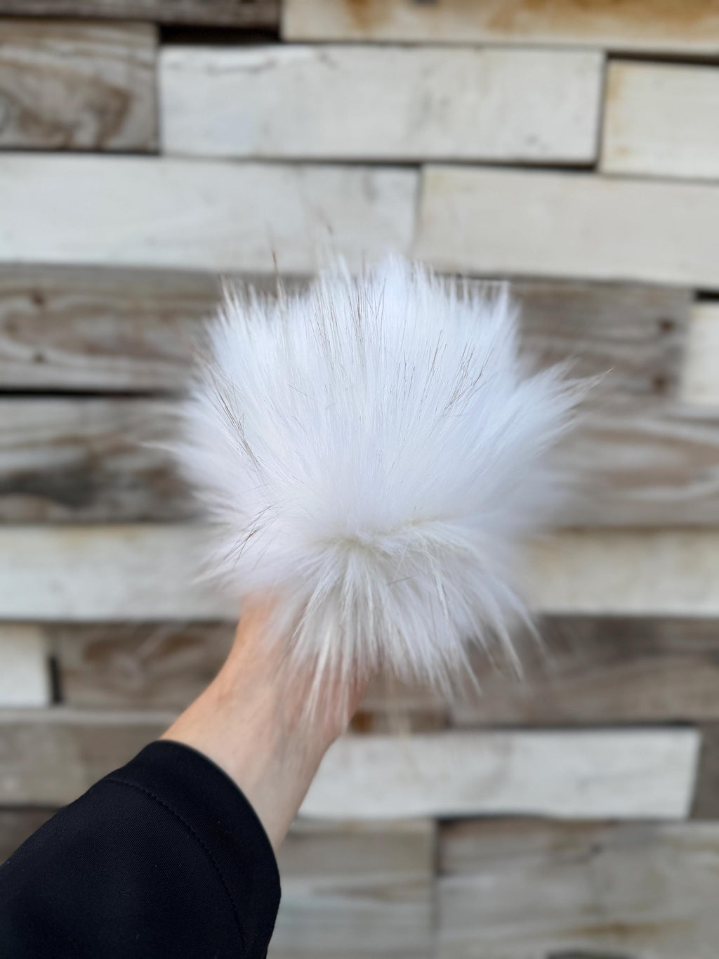 Snickerdoodle Luxe faux fur Pom Poms