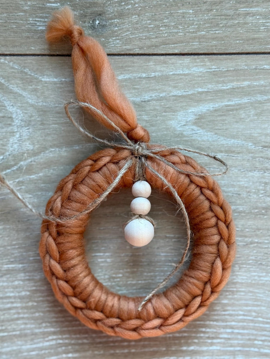 Set of 3 handmade Christmas ornament