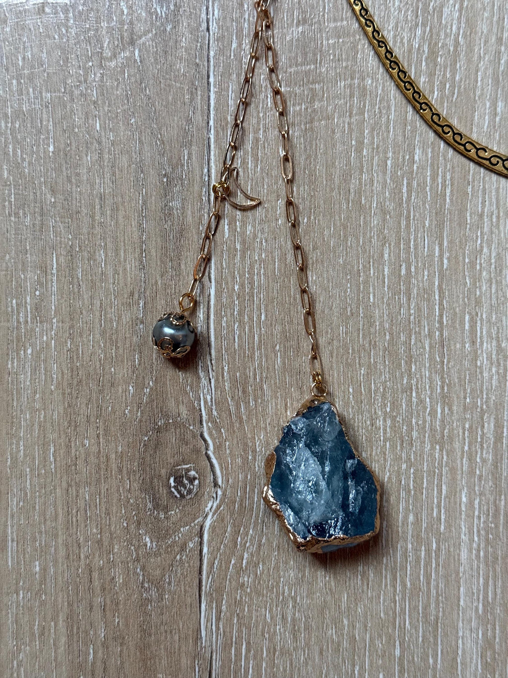 Handmade metal bookmark