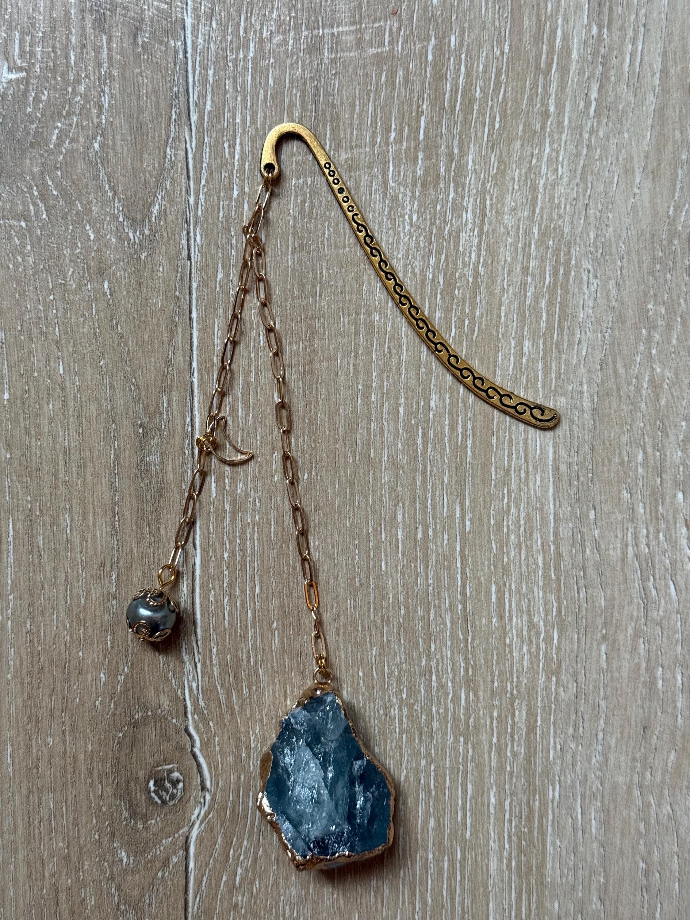 Handmade metal bookmark