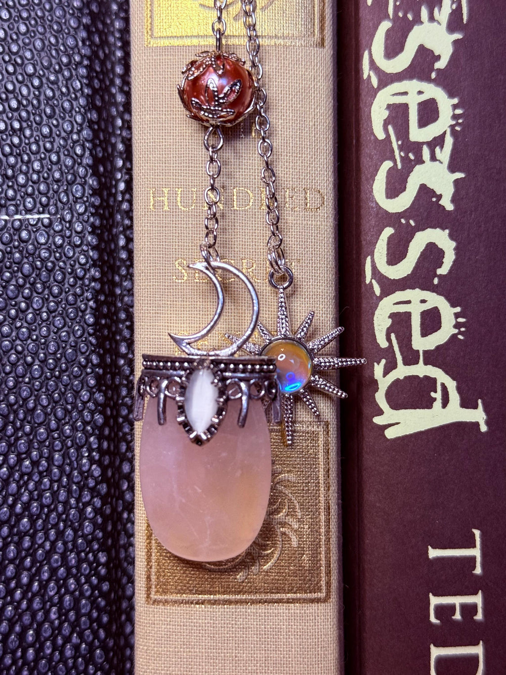 Handmade metal bookmark