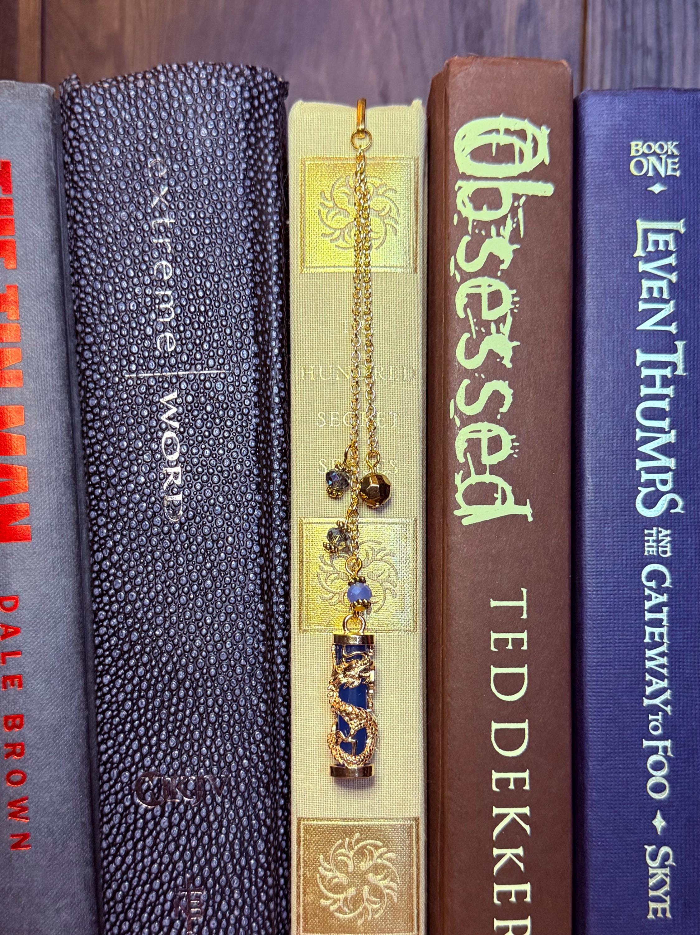 Handmade metal bookmark