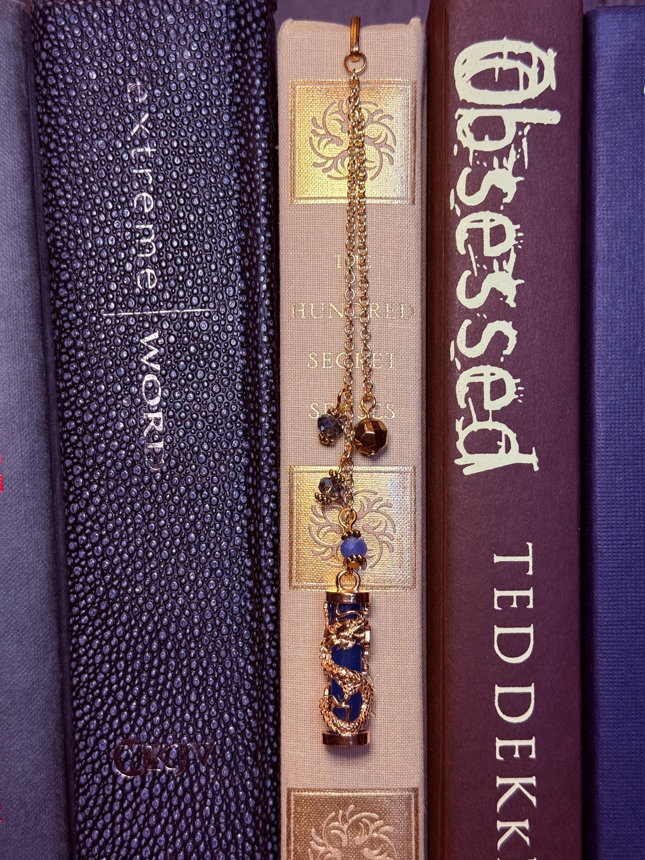 Handmade metal bookmark