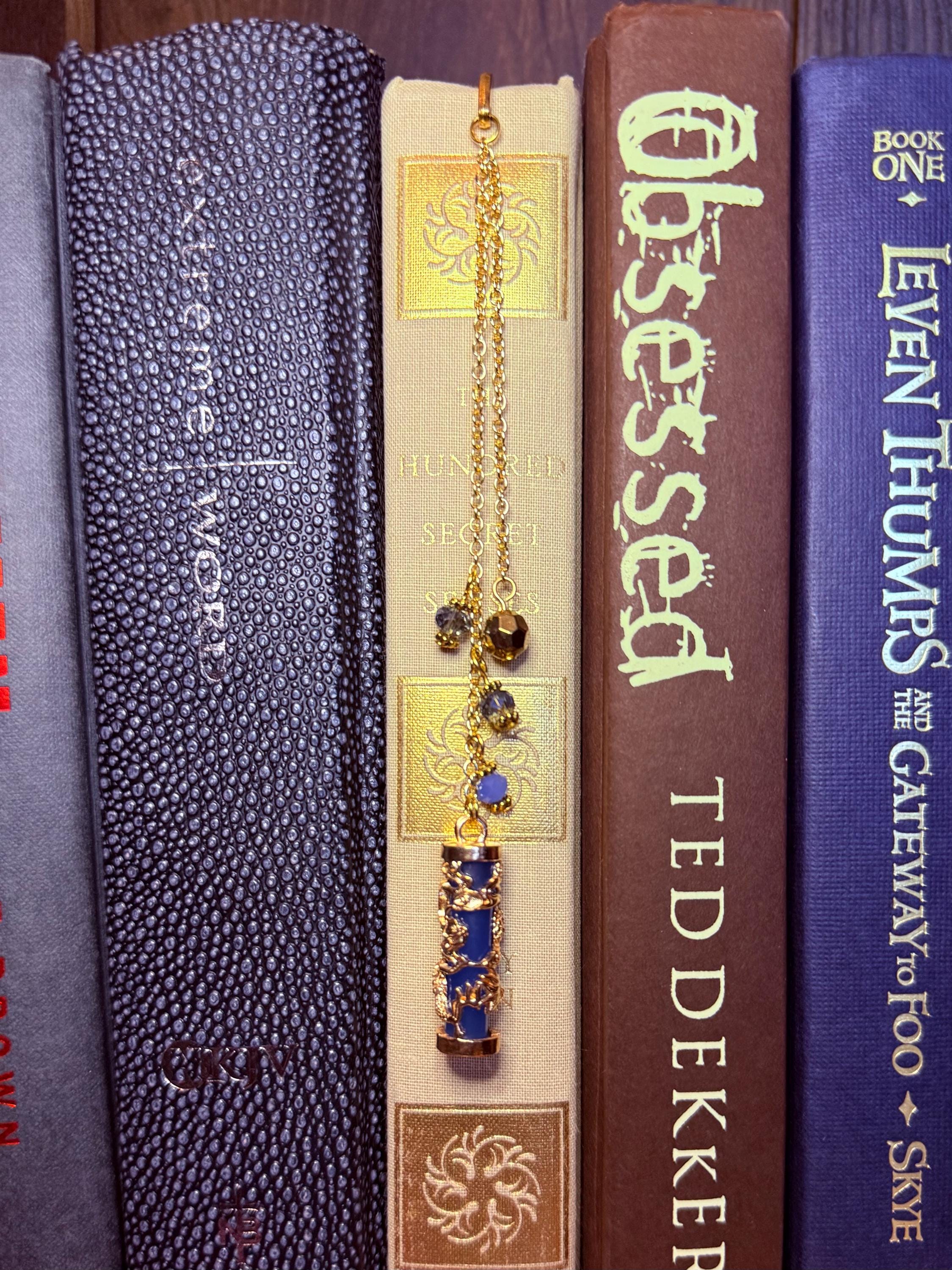 Handmade metal bookmark