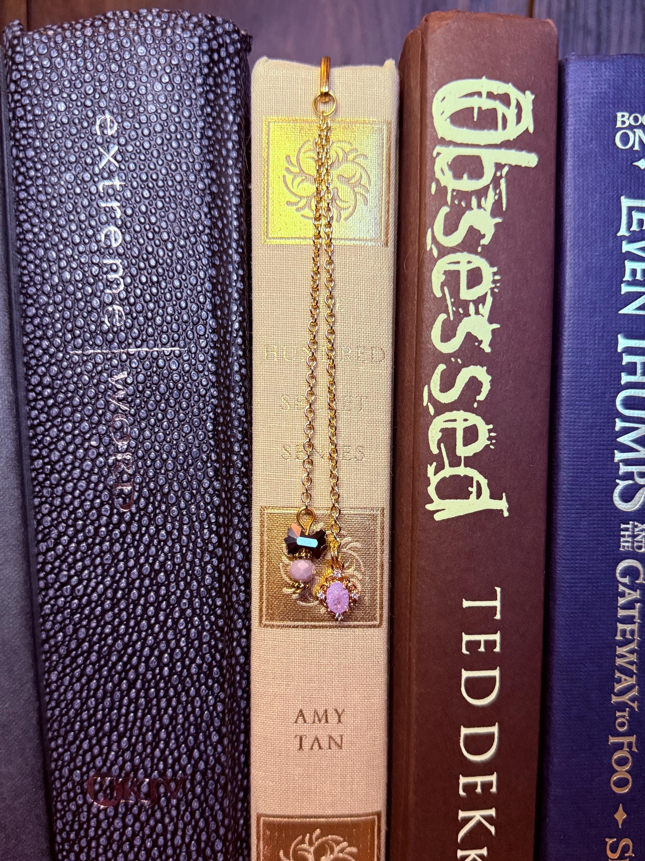 Handmade metal bookmark