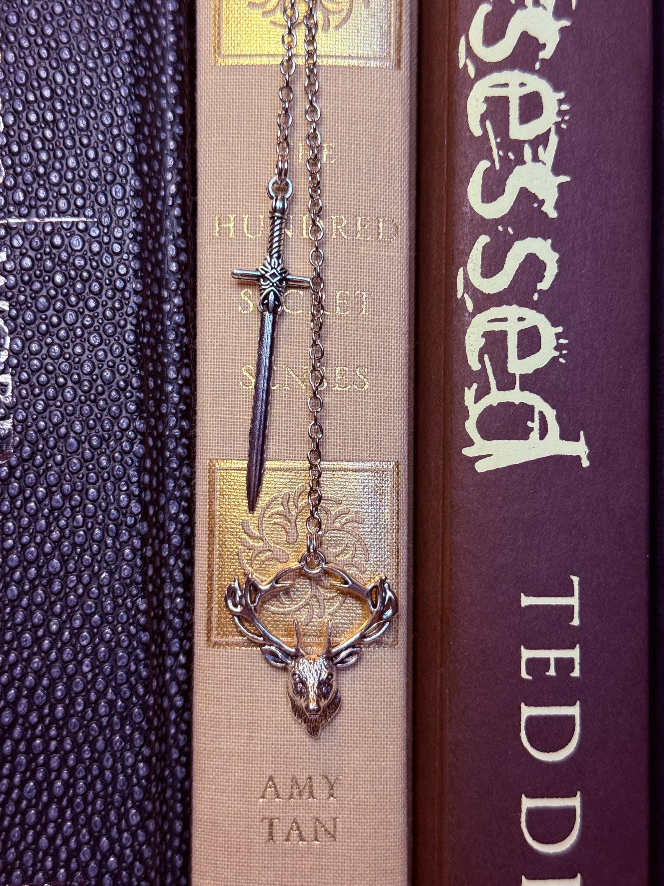 Handmade metal bookmark