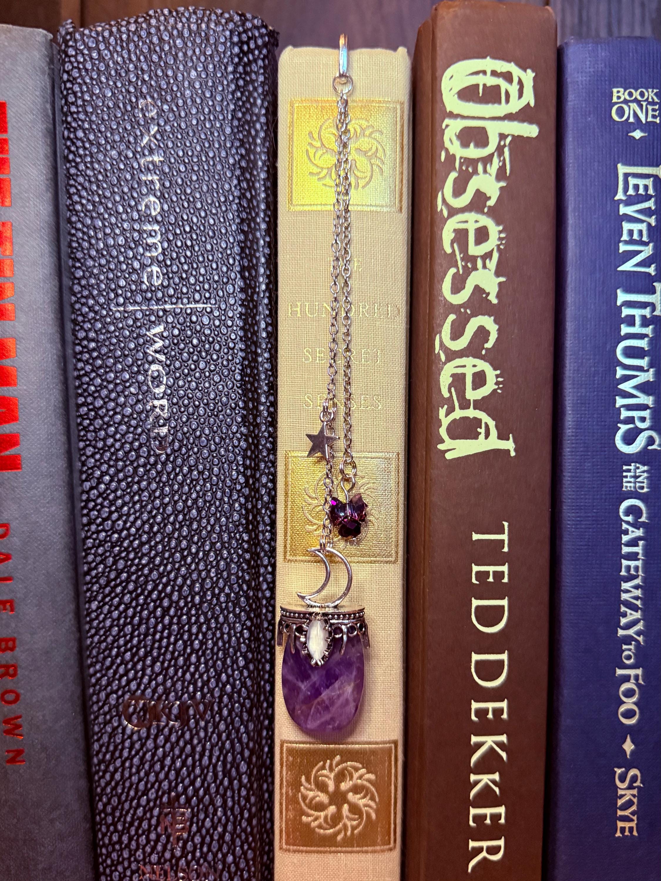 Handmade metal bookmark