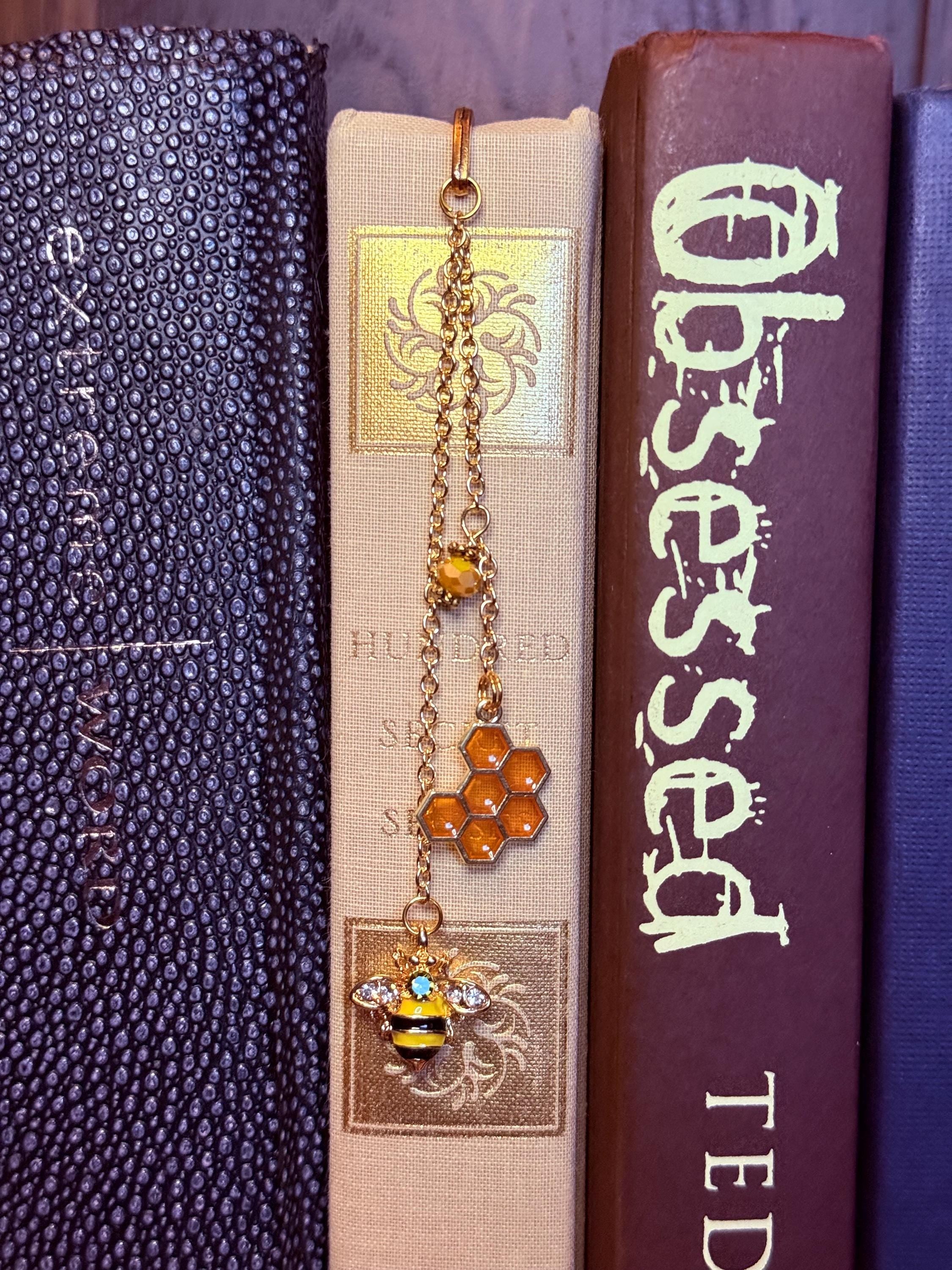 Handmade metal bookmark