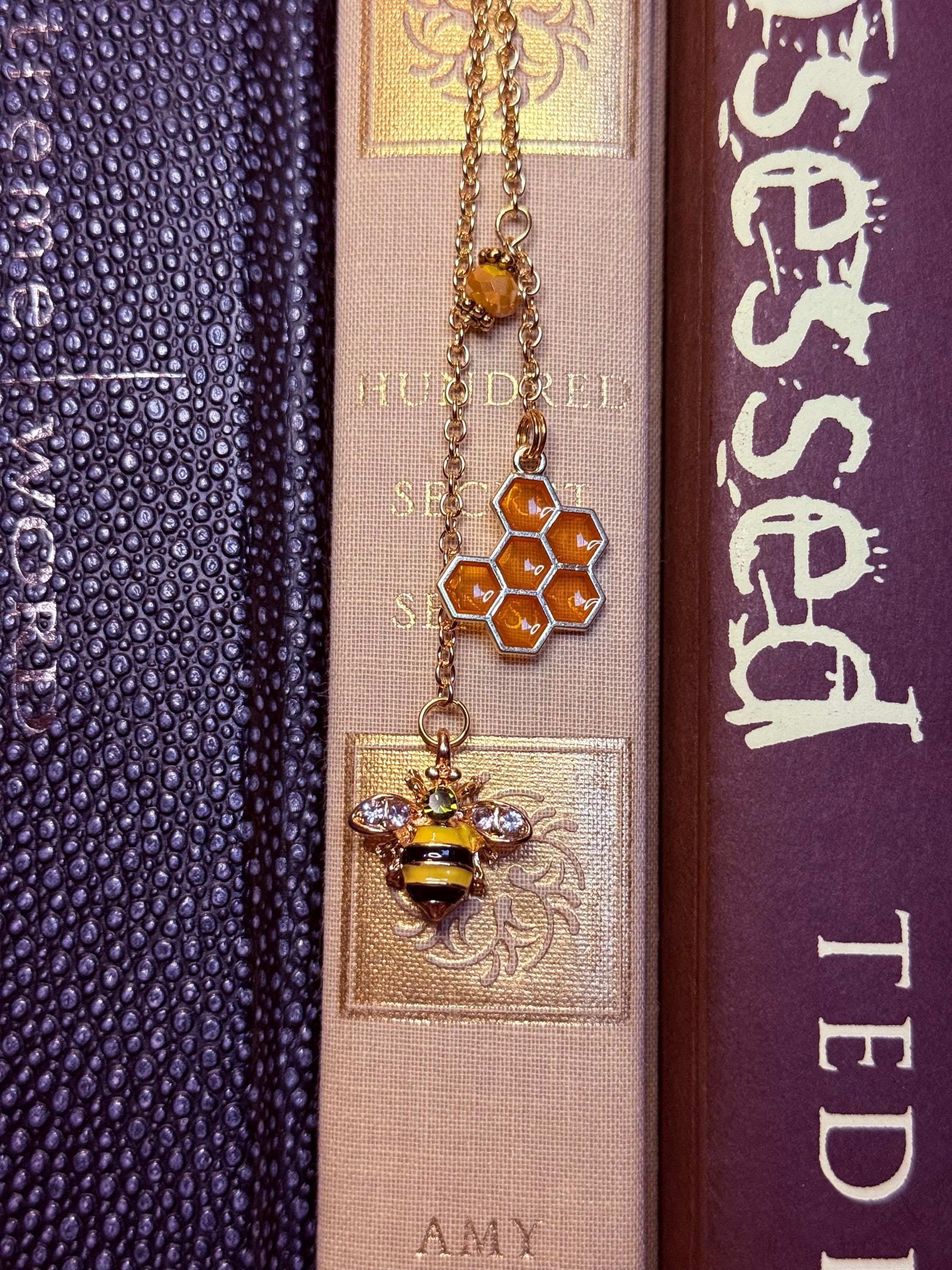 Handmade metal bookmark