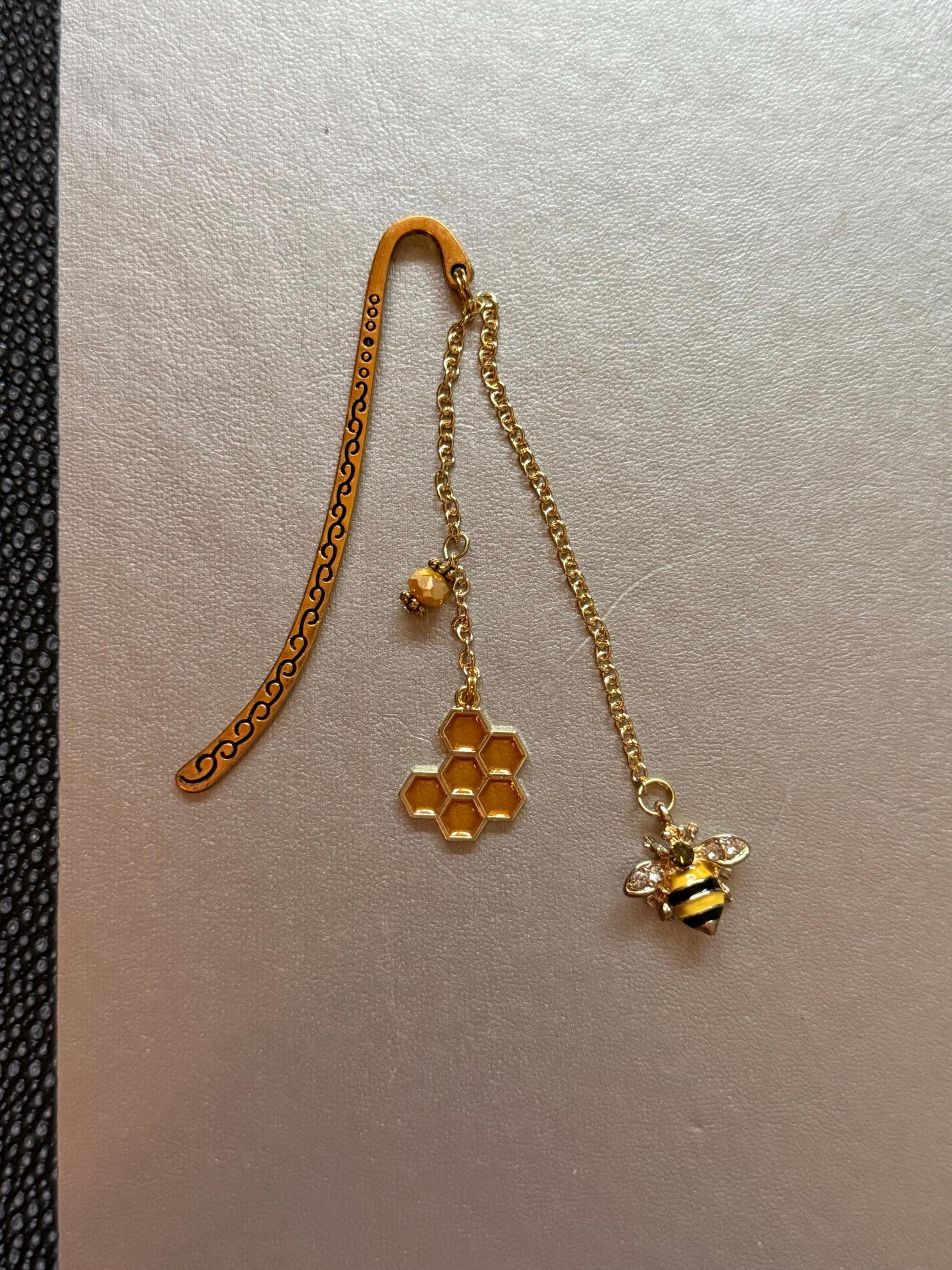 Handmade metal bookmark