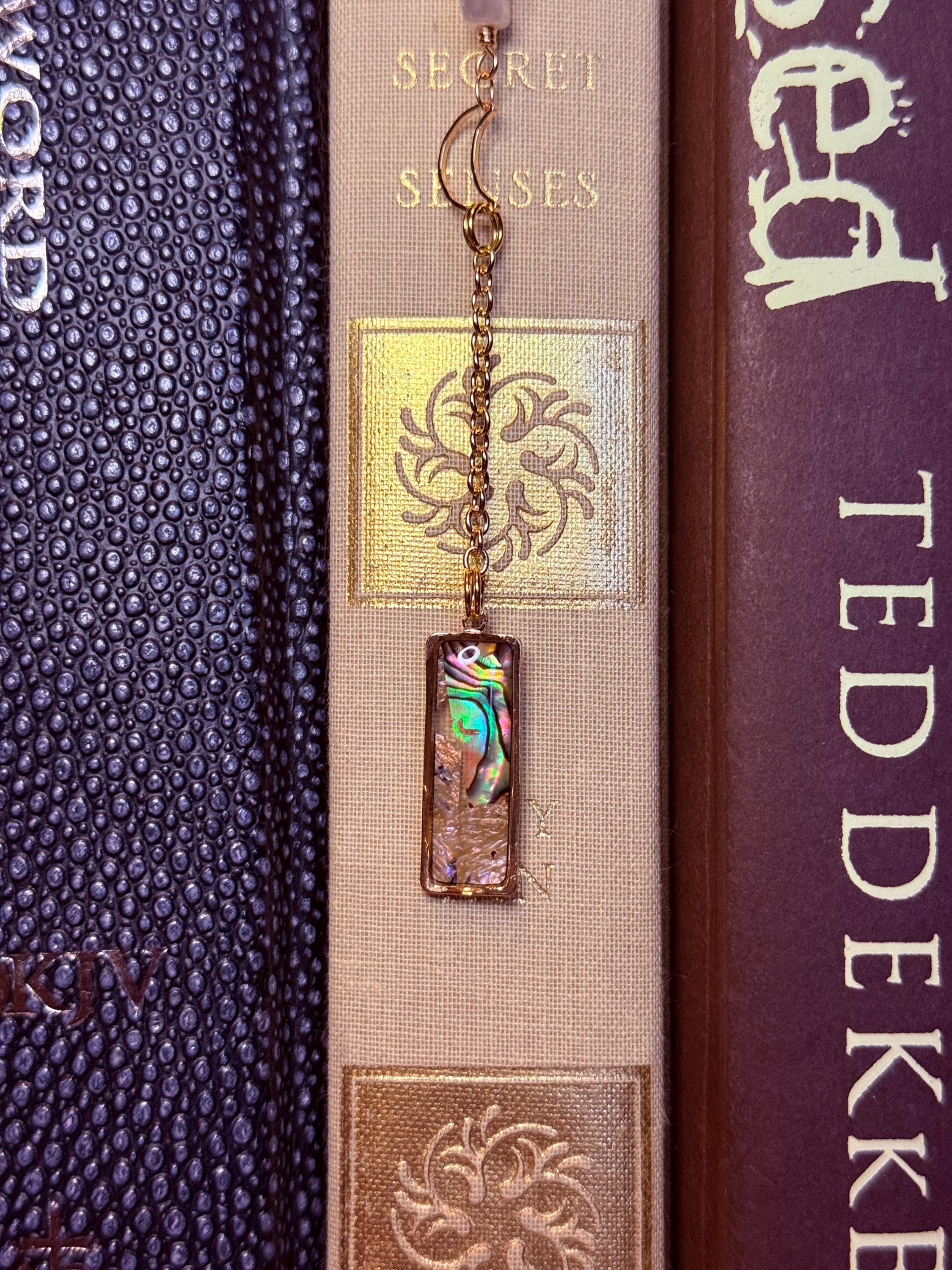 Handmade metal bookmark