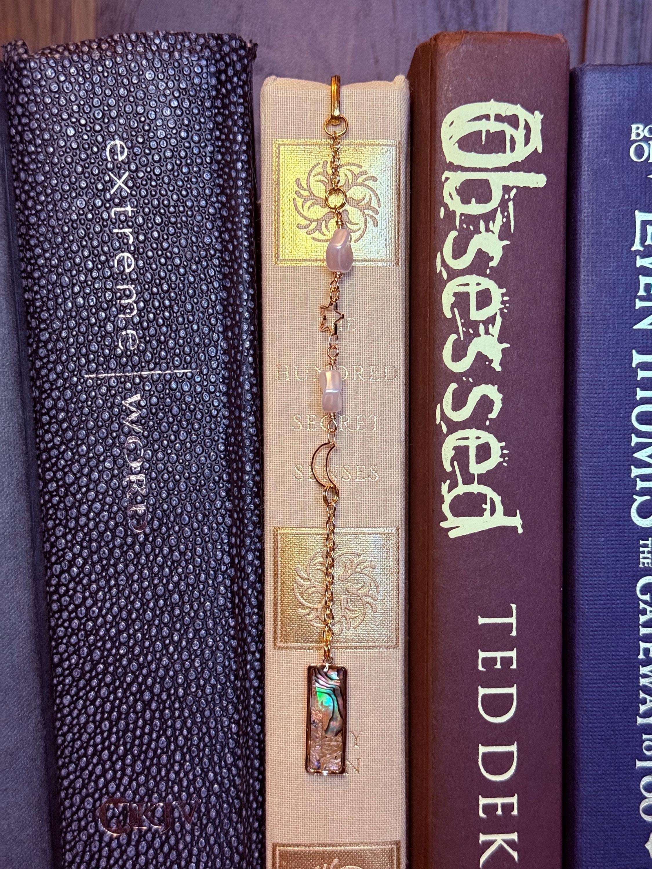 Handmade metal bookmark