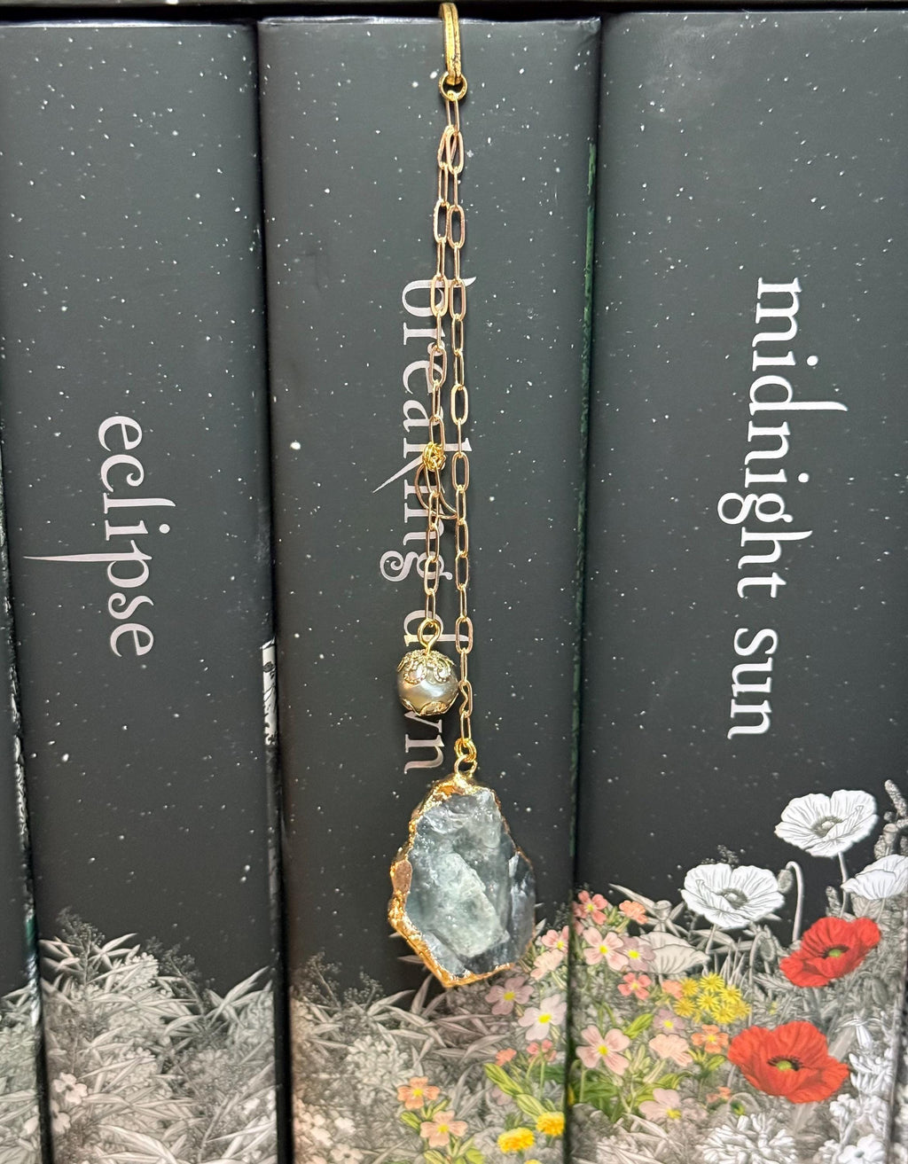 Handmade metal bookmark