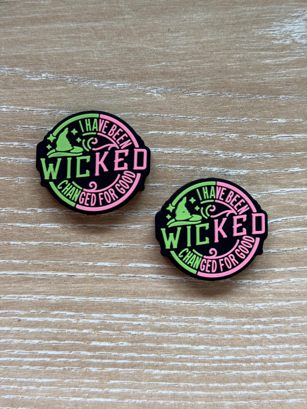 Wicked needle stoppers for knitting needles