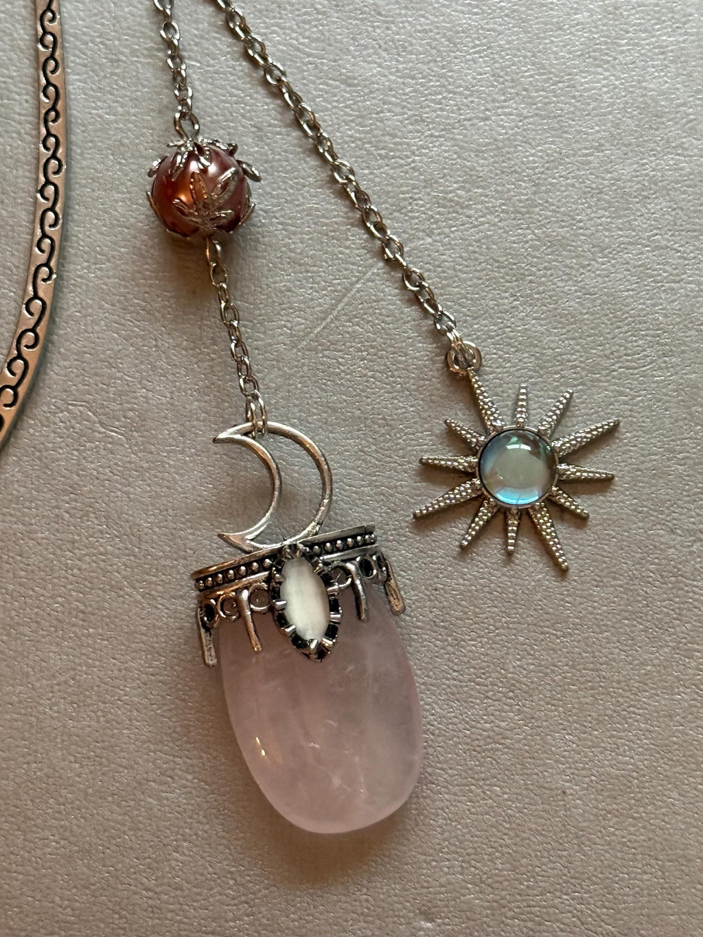 Handmade metal bookmark