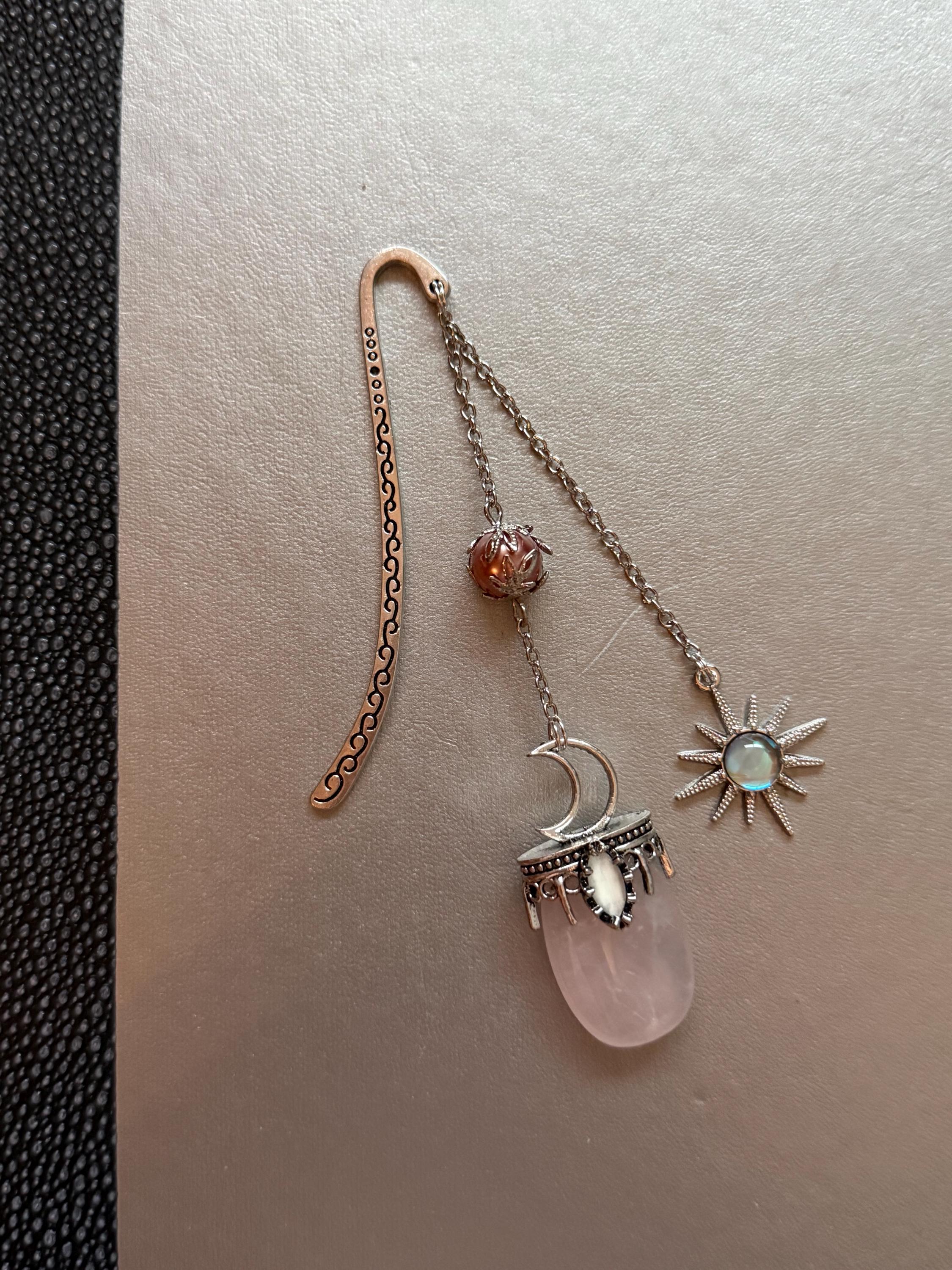 Handmade metal bookmark