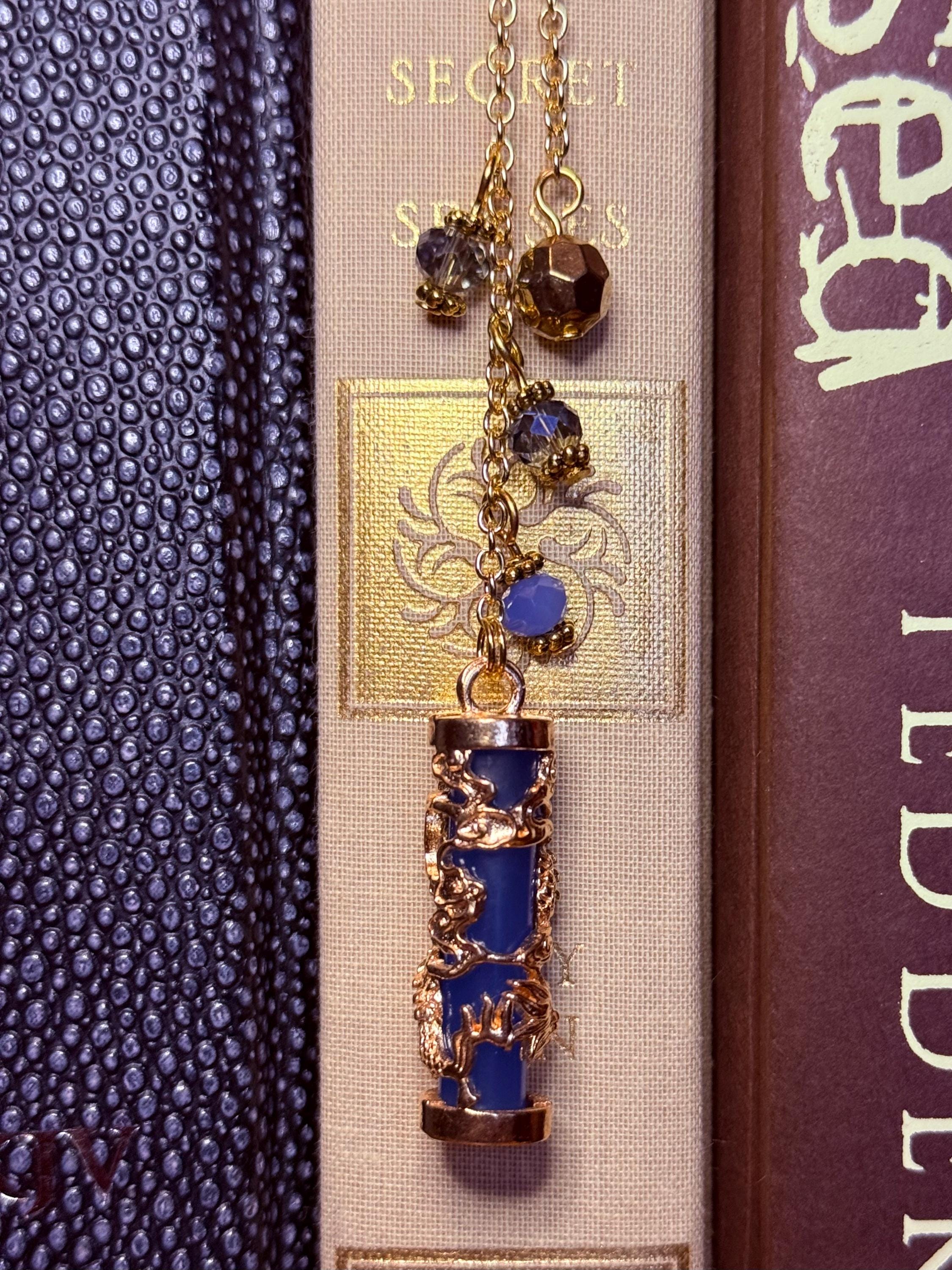 Handmade metal bookmark