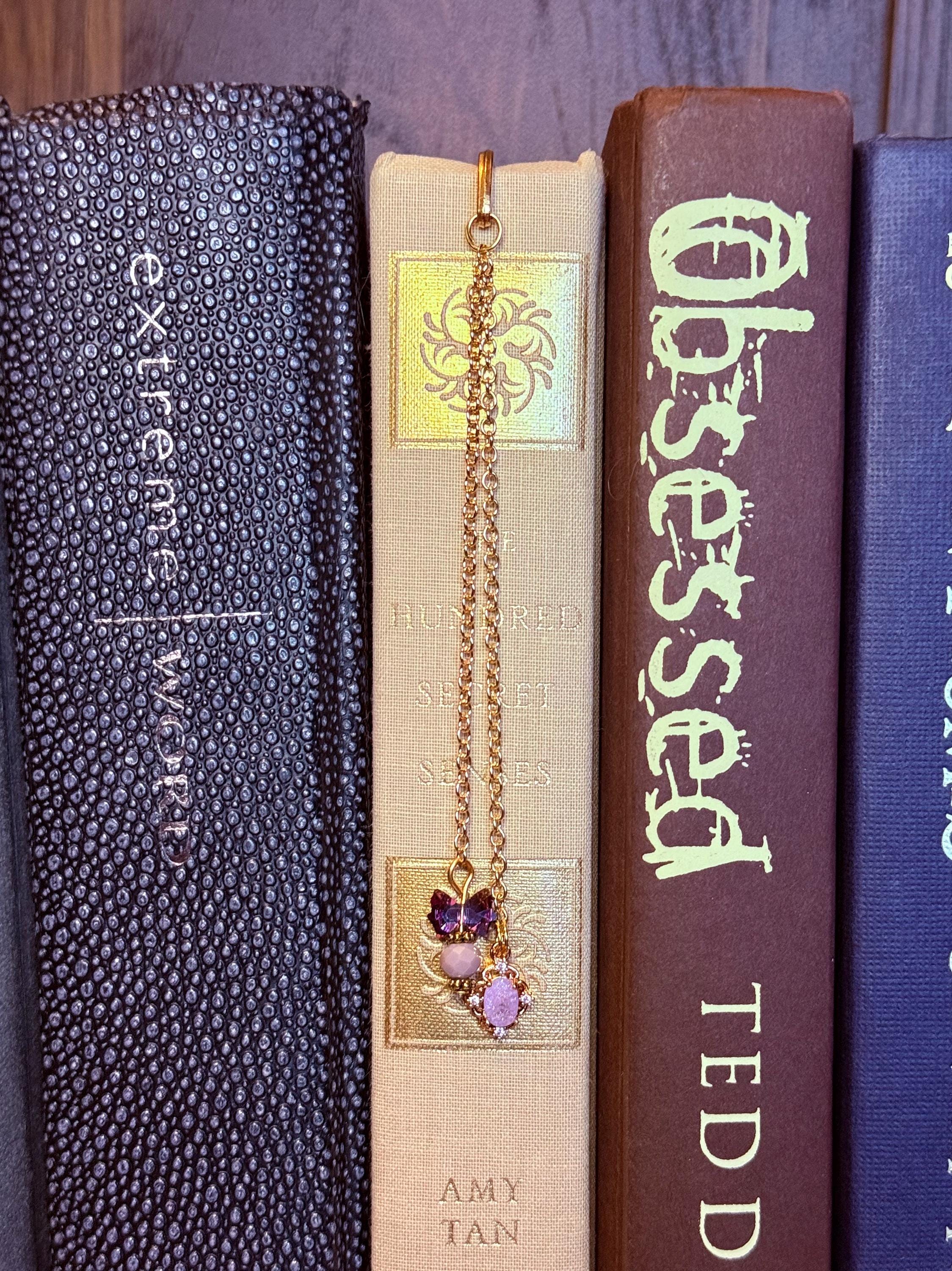 Handmade metal bookmark