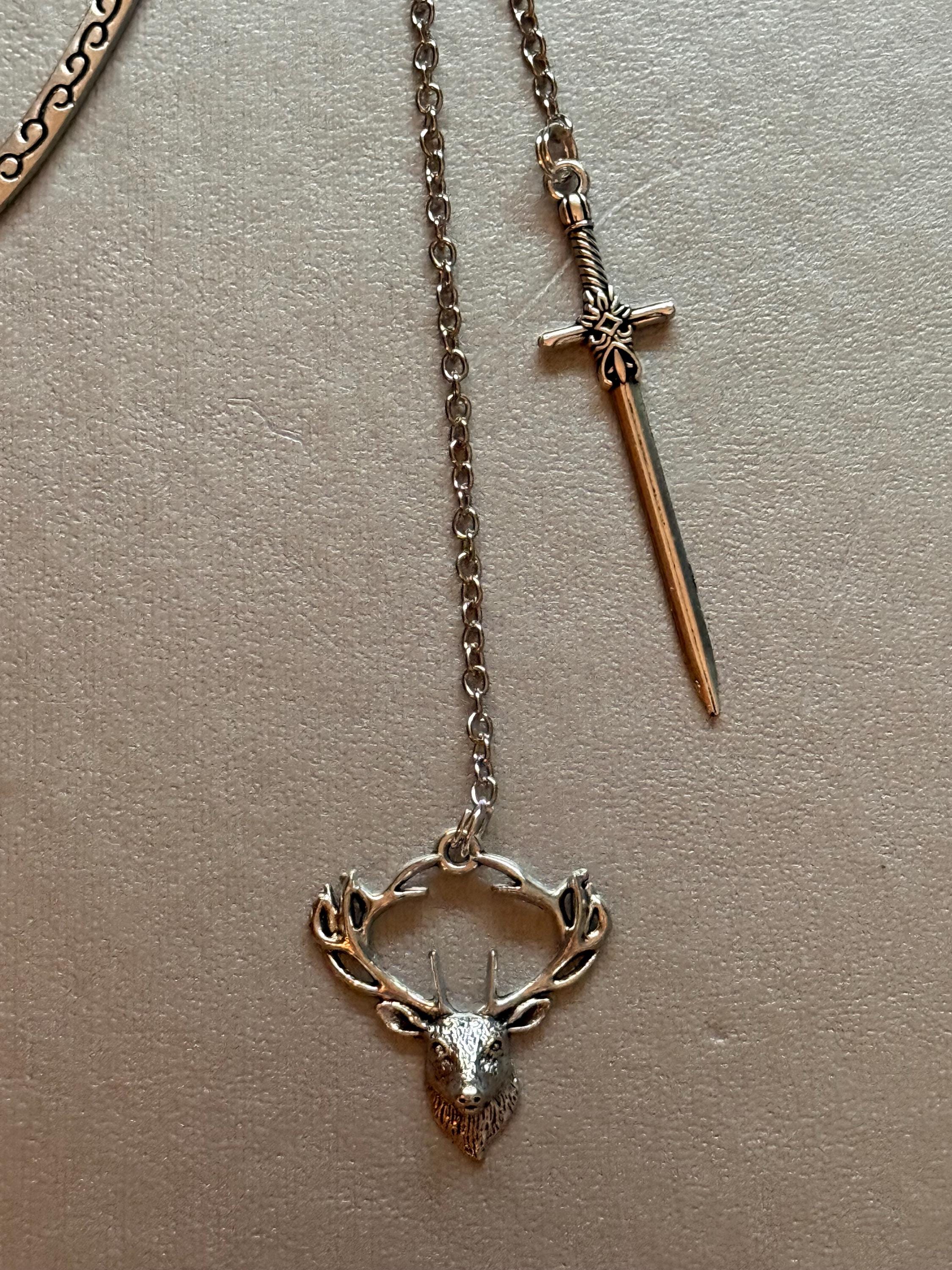 Handmade metal bookmark