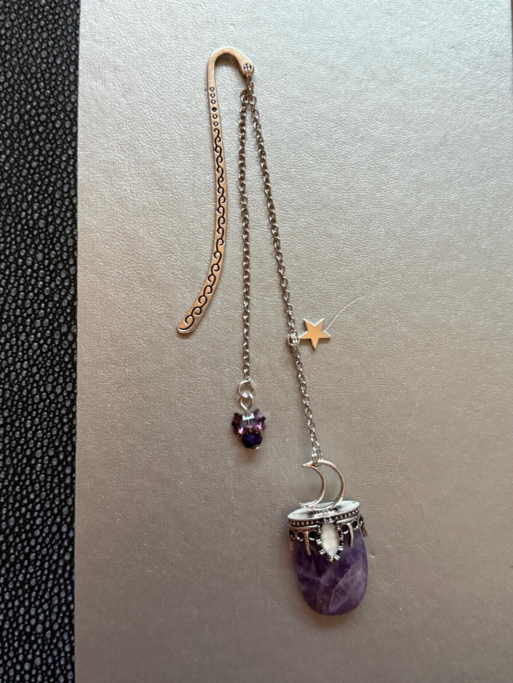 Handmade metal bookmark