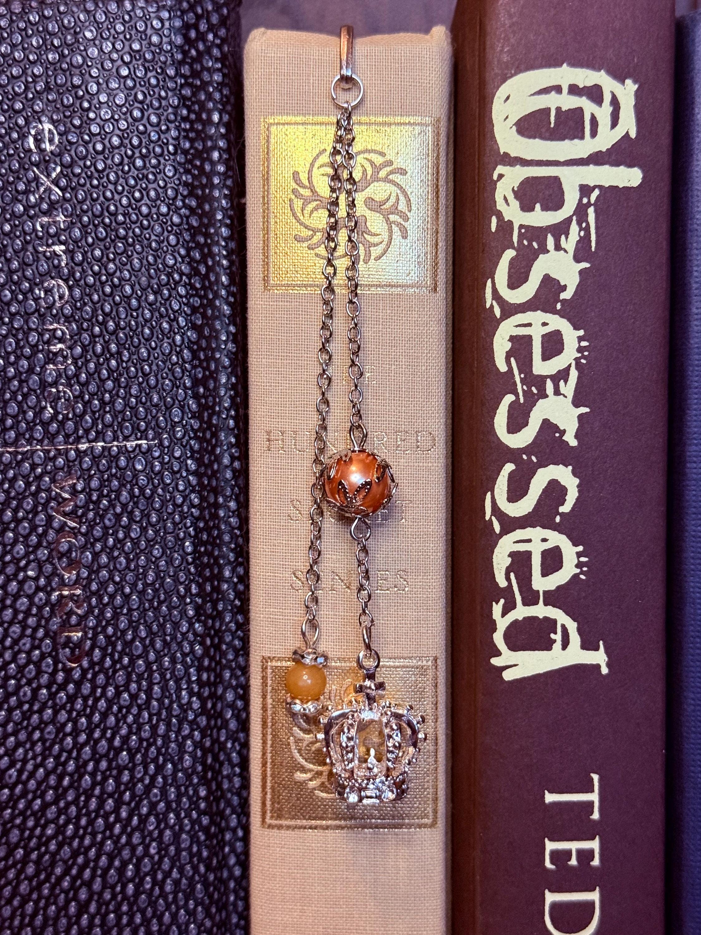 Handmade metal bookmark