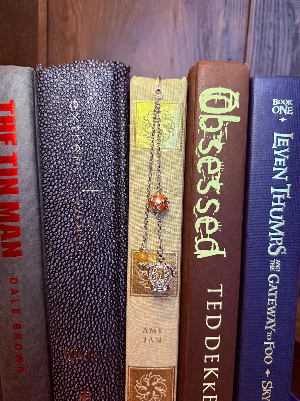 Handmade metal bookmark