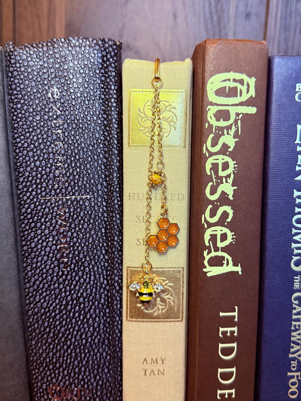 Handmade metal bookmark