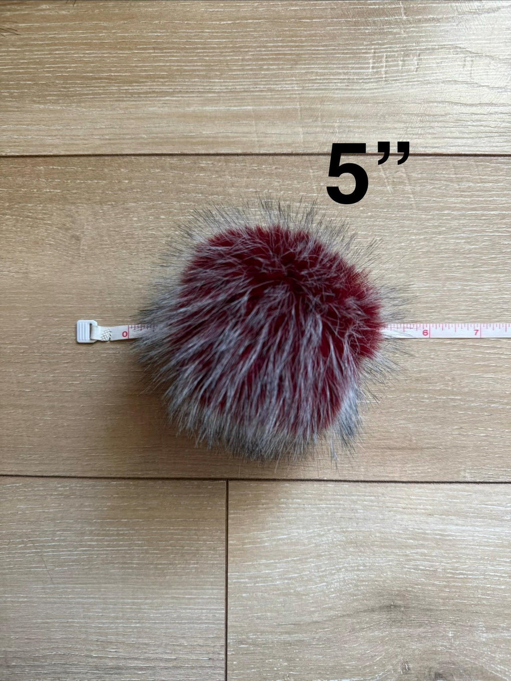 Mulled wine Pom, faux fur for knit and crochet beanies, small medium large extra large mini, toque topper, vegan fur