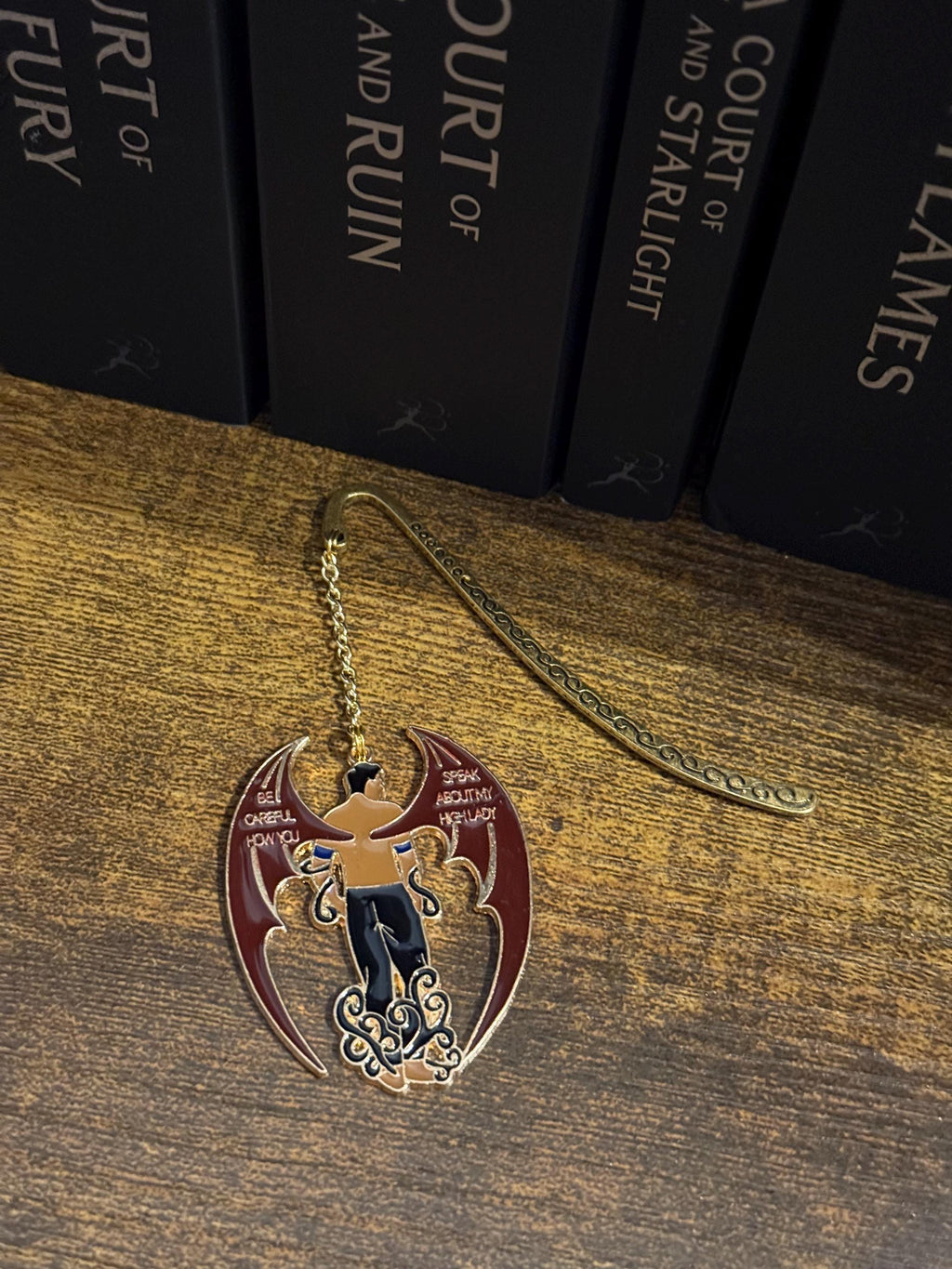 Handmade metal bookmark, gold plated, booktok, bookstagram, gold plated, Acotar, tog, quicksilver, housemaid, star,