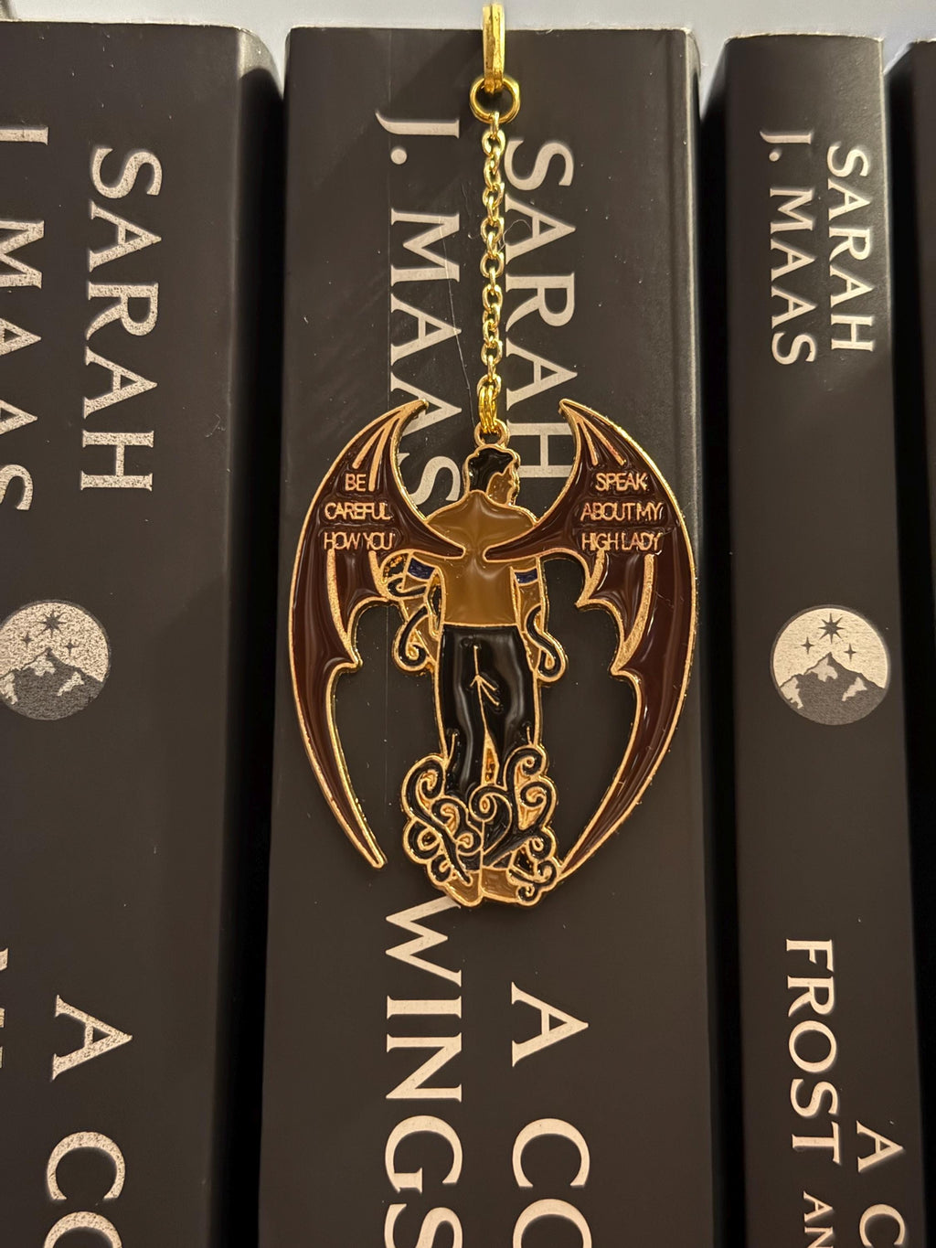 Handmade metal bookmark, gold plated, booktok, bookstagram, gold plated, Acotar, tog, quicksilver, housemaid, star,