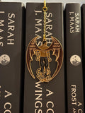 Handmade metal bookmark, gold plated, booktok, bookstagram, gold plated, Acotar, tog, quicksilver, housemaid, star,