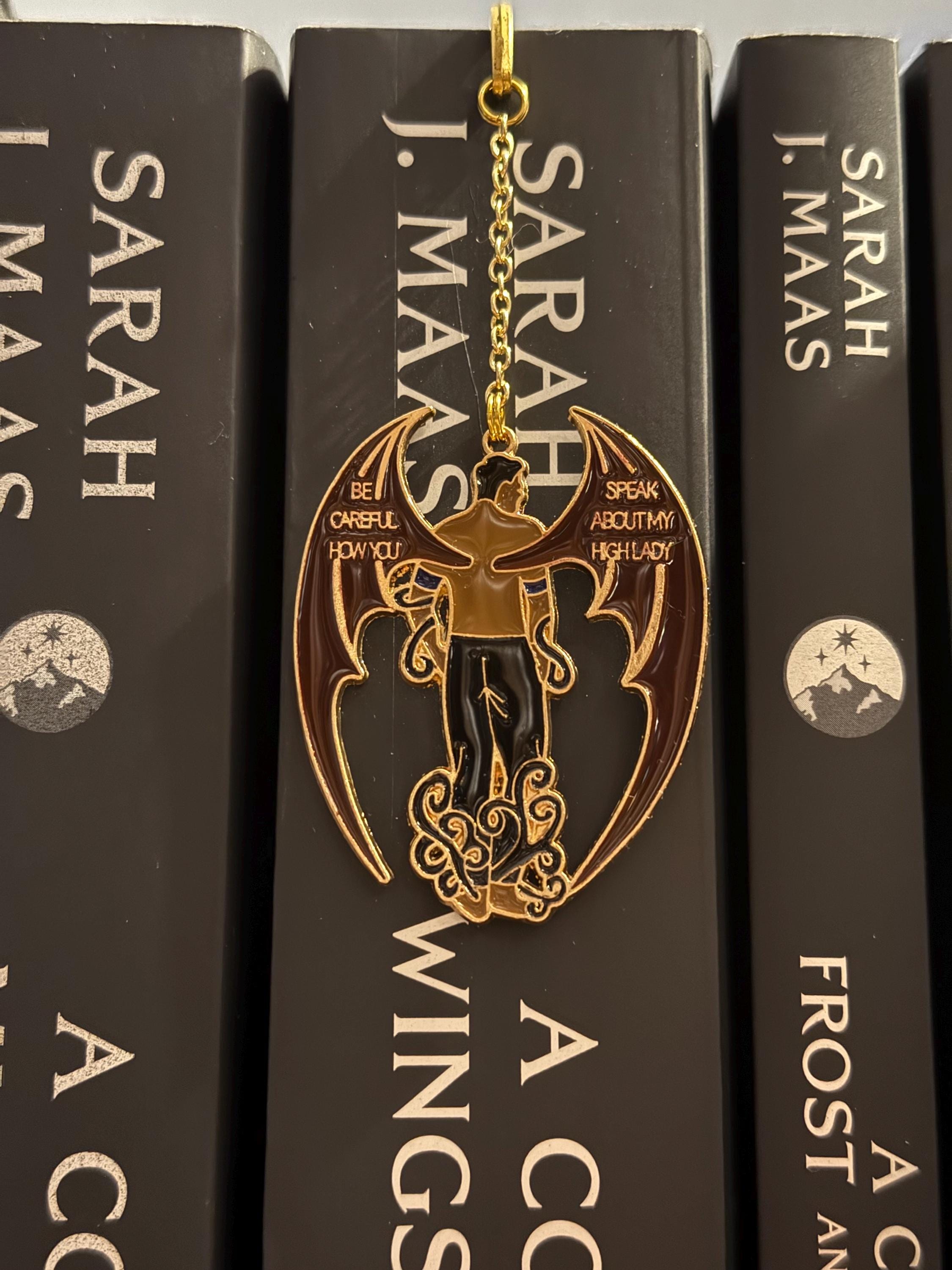 Handmade metal bookmark, gold plated, booktok, bookstagram, gold plated, Acotar, tog, quicksilver, housemaid, star,