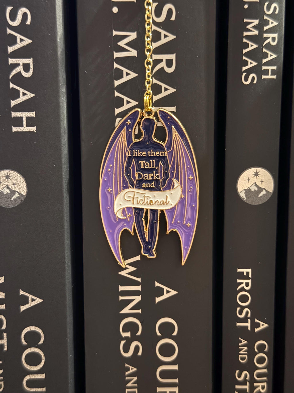 Handmade metal bookmark, gold plated, booktok, bookstagram, gold plated, Acotar, tog, quicksilver, housemaid, star,