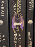 Handmade metal bookmark, gold plated, booktok, bookstagram, gold plated, Acotar, tog, quicksilver, housemaid, star,