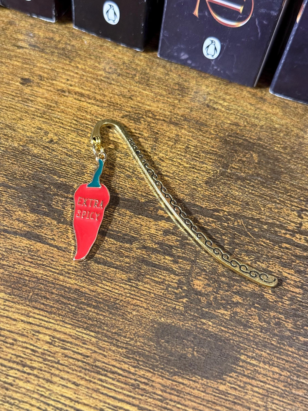 Spicy handmade metal bookmark, gold plated, booktok, bookstagram, silver plated, Acotar, tog, quicksilver, housemaid, star, spicy