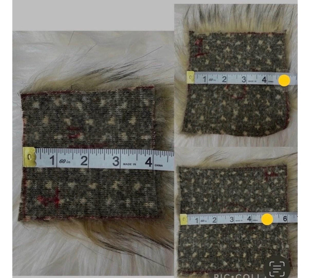 Midnight lynx luxe Pom, faux fur for knit and crochet beanies, toque topper, winter hat, small medium large mini, for adult baby child