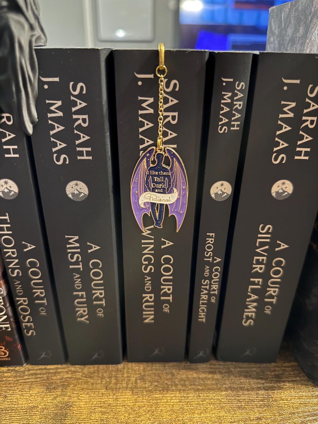 Handmade metal bookmark, gold plated, booktok, bookstagram, gold plated, Acotar, tog, quicksilver, housemaid, star,