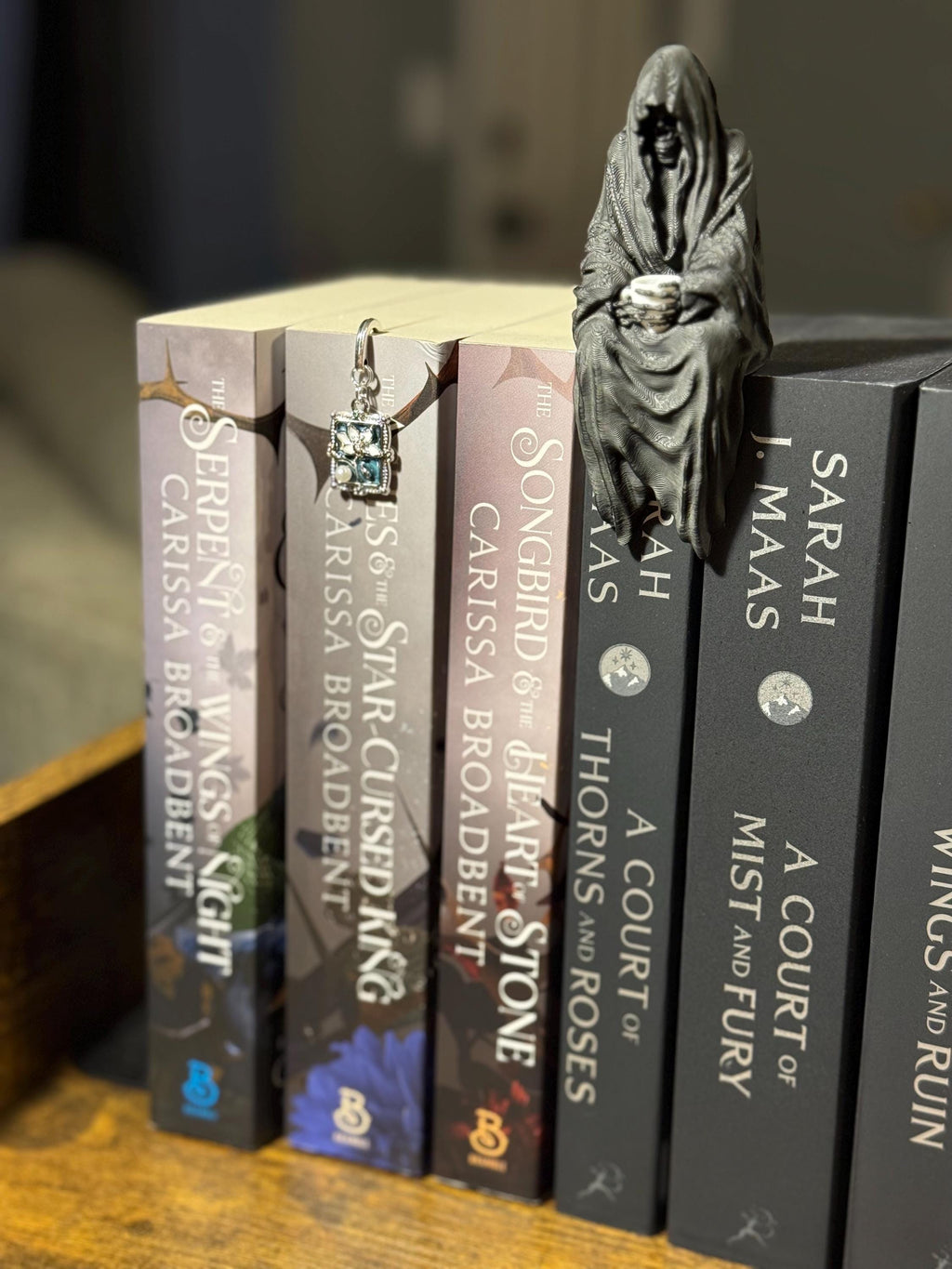 Handmade metal bookmark, gold plated, booktok, bookstagram, silver plated, Acotar, tog, quicksilver, housemaid, star,