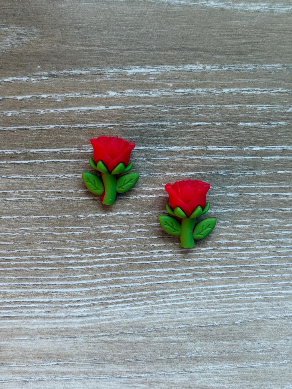 Needle stoppers, stitch stopper for knitting needles, rose, flower