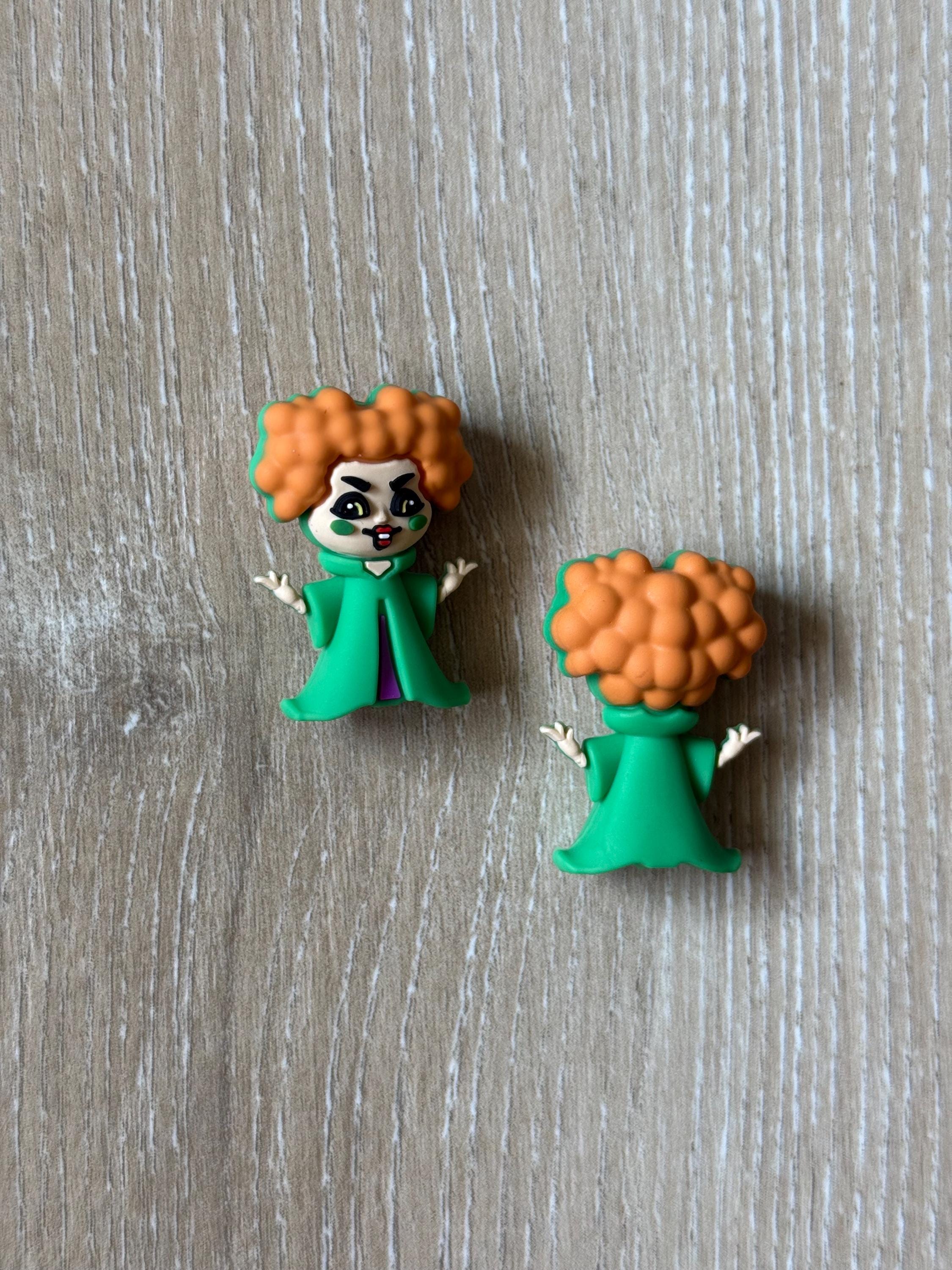 Needle stoppers for knitting needles, Halloween, Winnie, hocus