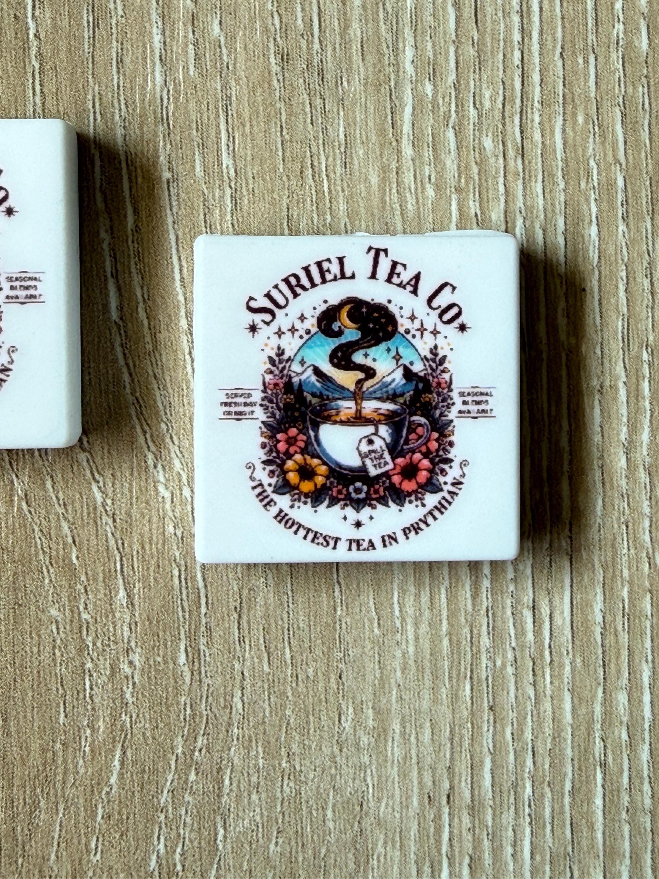 Needle stoppers, stitch stopper for knitting needles, Acotar , books, reading, suriel tea co