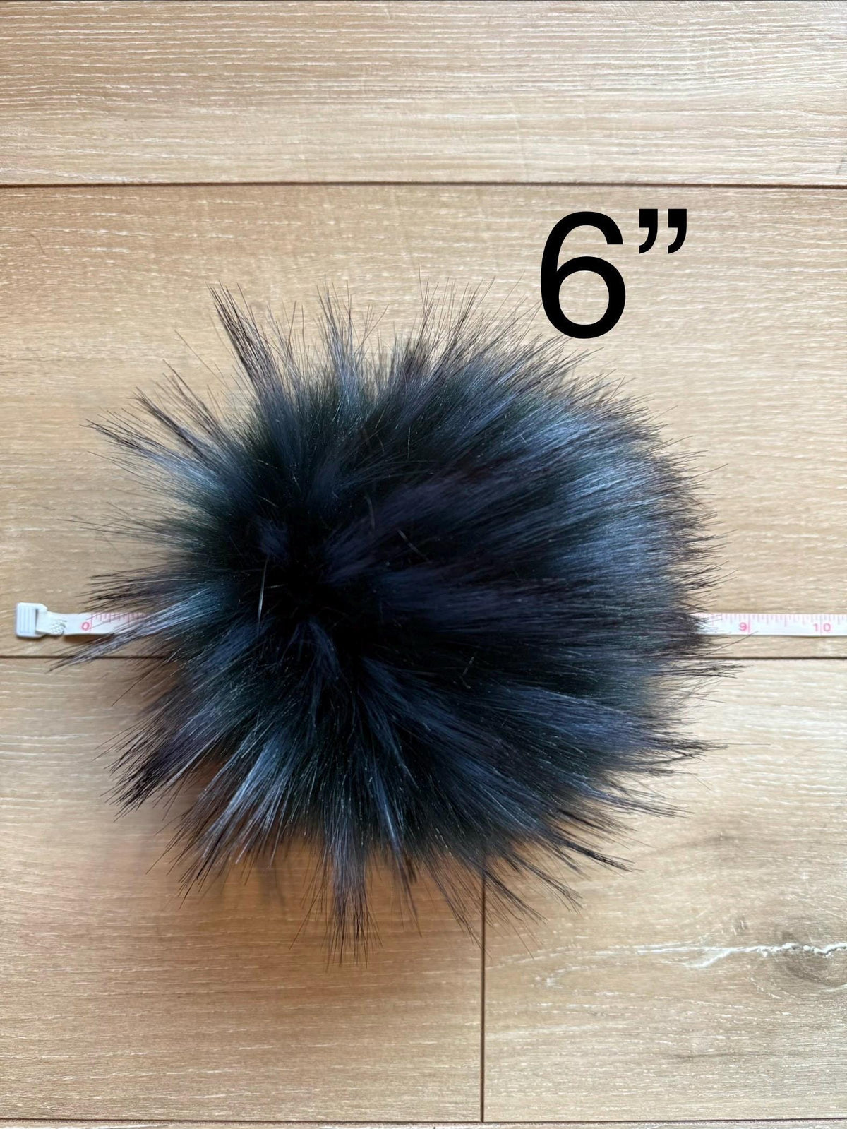 Inkwood luxe Pom, faux fur for knit and crochet beanies, toque topper, winter hat, small medium large mini, for adult baby child