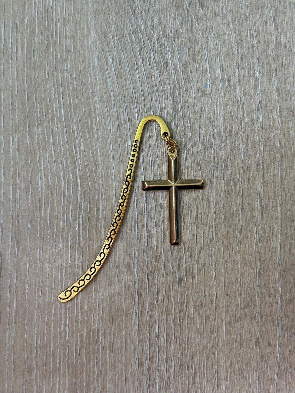 Handmade metal bookmark, cross, gold plated, bible, silver plated, stocking stuffer, gift
