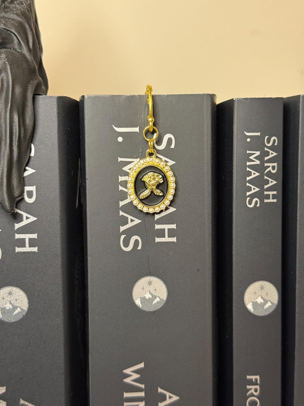 Handmade metal bookmark, gold plated, booktok, bookstagram, silver plated, Acotar, tog, quicksilver, housemaid, flower, stocking stuffer